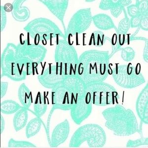 Make an offer! Closet clean out!